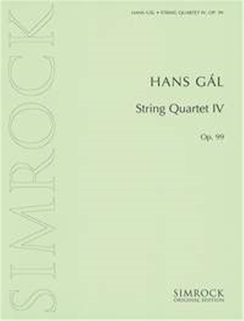 String Quartet 4 op. 99
